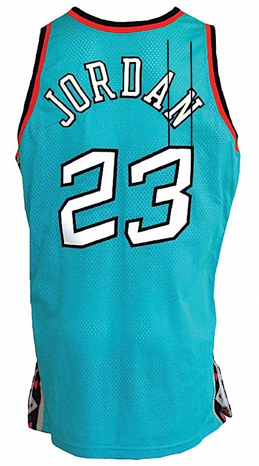  Michael Jordan Autographed & Embroidered 1996 All-Star Game  East Authentic Mitchell & Ness Jersey -L96 : Sports & Outdoors